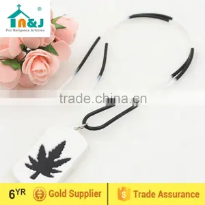 Maple Leaf Logo Sillicon Necklace thumbnail-1