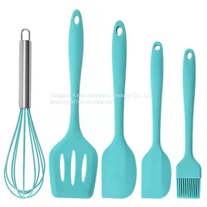 Baking Tools Integrated Household Silicone Scraper Set thumbnail-4