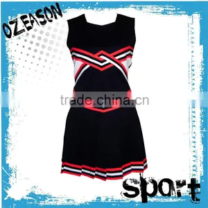 OEM High Quality Good Elasticity Breathable Sublimation Cheer Uniforms thumbnail-1
