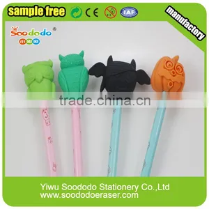 Soododo Eraser Toppers and Pencils Made of TPR Eraser thumbnail-3