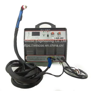 2021 New Inverter Portable Plasma Cutter Lgk-80 Including Built-in & External Air Compressor and MMA Welder thumbnail-3