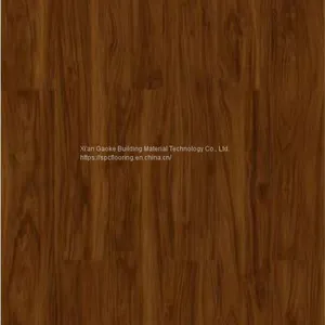 GKBM Greenpy SY-W1007 Waterproof Warm Acacia Brown 4mm Click Stone Plastic Composite SPC Flooring thumbnail-2