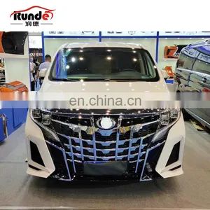 Runde Newest For GAC Trumpchi GM8-M8 Modified Thunder Edition Body Kit Front Bumper Rear Bumper Grille Fog Lamp Frame thumbnail-5