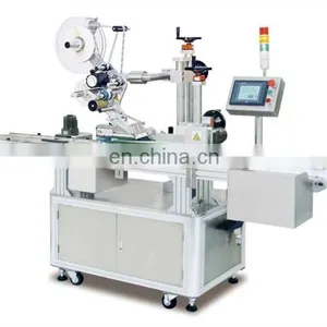 Full Automatic Flat Top Labeling Machine/Hot Selling Labeler For Glass Round Bottles thumbnail-1