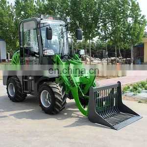 Chinese Multifunctional Mini Articulater Loader ZL08 Wheel Loader Bangladesh With Spare Parts thumbnail-5