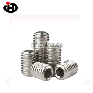 High Tensile JINGHONG Flat Point DIN913 Hexagon Socket Set Screw thumbnail-2