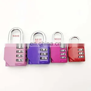 Promotional Travel Luggage Padlock Gym Lock 4 Digital Combination Lockers For Gym Padlock thumbnail-2