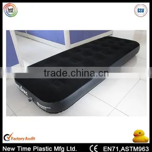 Pvc Inflatable Flocked Single Bed thumbnail-1