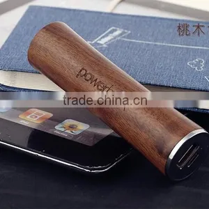 Environmental Wood 2600mAh Power Bank Cheap Charger for Smart Mobile thumbnail-4