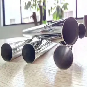 304 316 316L 410 420 430 Seamless Welded Ba Hl Finishing 0.3-3mm Thickness Stainless Steel Seamless Steel Pipe for Building Materials thumbnail-1