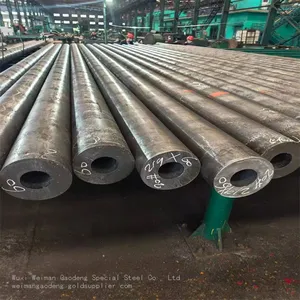 Alloy Steel Pipe A335 P91 & 1.7386 High Temperature Seamless Pipe Wear Resistant for Heat Exchangers thumbnail-2
