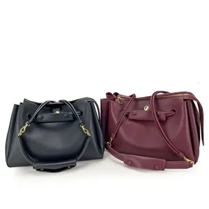 Cowhide Underarm Bag 2025 New Niche Design Large Capacity Vintage Slack Tote Bag Fashionable Women's One-shoulder Crossbody Bag thumbnail-1