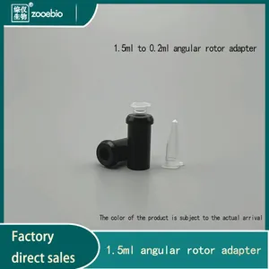 1.5ml to 0.2ml/0.5ml Centrifuge Adapter,mini Centrifuge PCR 1.5ml Angle Rotor Converter thumbnail-1