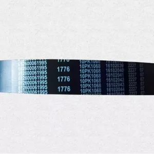 SHACMAN Heavy Truck Parts Weichai Engine Multi-V Belt 10PK1068 612600061995 thumbnail-1