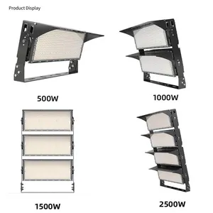 High-brightness, Energy-saving, High-power 2000w Led Fin Floodlights for Stadiums, Suitable for Night Football, Basketball and Other Sports Events Lighting thumbnail-4