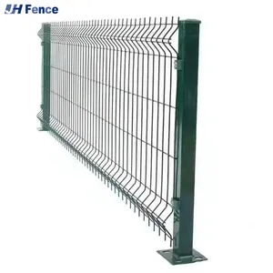 Decorative 3D Curved Welded Wire Mesh Fence - Galvanized or Powder Coated for Outdoor Security thumbnail-4