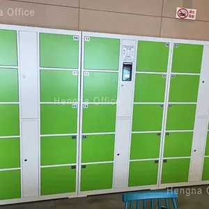 Intelligent Storage Locker With Voice Prompt | Designed for Fitness Center | Multiple Recognition & Anti - Sweat Corrosion thumbnail-1