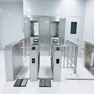 Supply of Esd Aegir Air Shower Roller Gate Access Control Passage thumbnail-4