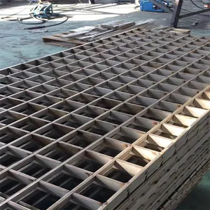 Steel Grating Stair Treads With Serrated Nosing Anti-Slip Surface for Industrial Walkways thumbnail-4