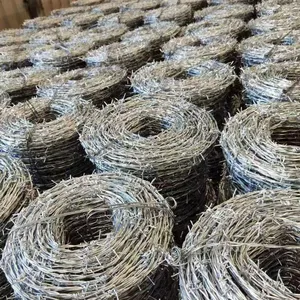 Galvanized Barbed Wire Mesh for Agricultural and Livestock Fencing for Protective Construction thumbnail-5