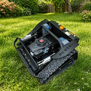 Vigorun Industrial Gasoline Lawn Mower 4-Stroke 224CC Engine Electric Starter Self Propelled Steel Chassis 224cc Rotary Blade thumbnail-1