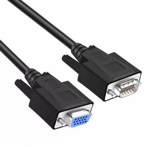 Heavy-Duty HDB15 VGA Male-Female Extension Cable for Monitors/Projectors thumbnail-4