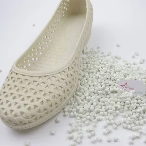 High Elastic PVC Granule Compounds for Making V-Strap Slipper Strap thumbnail-3