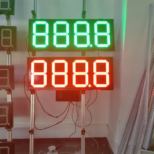 High Brightness LED Gas Price Panel Board 888.8 Dustproof Waterproof Digital Screen for Australia Gas Station Retail Business thumbnail-5