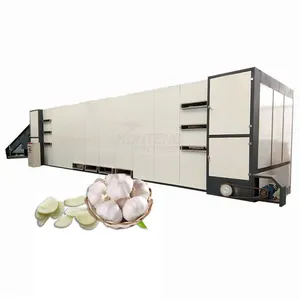 Automatic Tunnel Continuous Oven Vegetable Dehydrators Mushroom Dehydrator Machine Dried Garlic Tomatoes Potato Machine EPC thumbnail-1