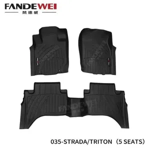 Use for Use for FIAT FULLBACK FAST BACK 3D Car Floor Mat Luxury Carpet Easy to Clean Anti-slip Makers Custom All Weather Zero Formaldehyde Waterproof thumbnail-1