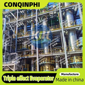 Industrial Four-Effect Evaporation Crystallization System With PLC Control thumbnail-1
