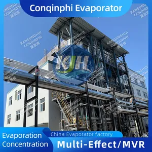 304 Stainless Steel Forced Circulation Evaporator With PLC Control System thumbnail-3