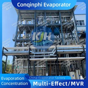 Three-Effect Continuous Evaporation Crystallizer 1.5m³/h Capacity ISO Compliant Semi-Auto thumbnail-2