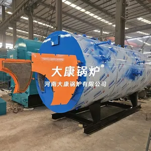 DAKANG BOILER High Efficiency Condensing Gas Steam Boiler, Low NOx Natural Gas Steam Generator For Food Chemical Industry thumbnail-5
