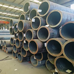 Chrome Moly Alloy Seamless Steel Pipe ASTM A213 T12 T22 Heat Exchanger Seamless Tubing thumbnail-1