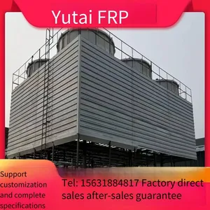 Yutai Circular Sewage Treatment Cooling Tower, Square Counterflow Frp Cooling Tower, Convenient for Maintenance thumbnail-5