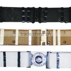 Genuine Leather Uniform Web Belt thumbnail-1