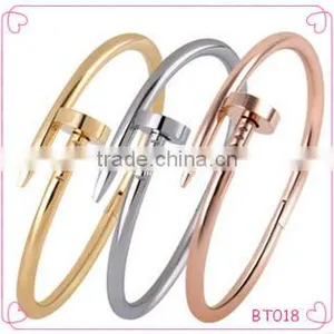 Wholesale Latest Design High Quality Chain Simple Cool Stainless Steel Bracelet for Women thumbnail-1