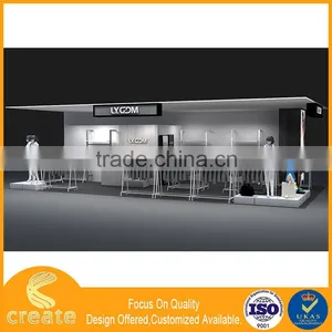 Hot Sale Retail Store Man's Clothes Showcase,showcase Shelf for Clothing Display Stand,metal Rack thumbnail-3