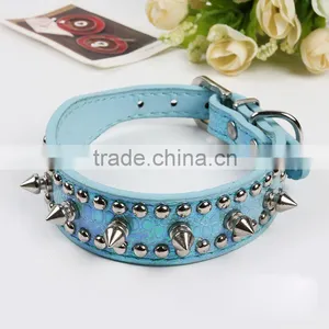 Factory Direct Creative New Rivet Collar Premium Pet Supplies High Quality Leather Dog Collar thumbnail-6