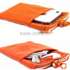 Hight Quality Custom Velvet Bag Flock Pouch Wholesale B258 thumbnail-2