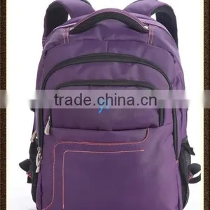 Fashion High School Custom Travel Camping Hiking Sports Canvas Backpack thumbnail-1