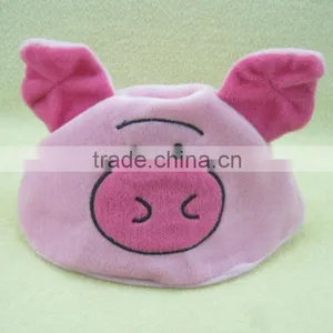 Plush Pig Hat thumbnail-1