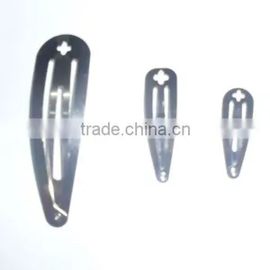 Metal Plating Hair Snap Clip thumbnail-1