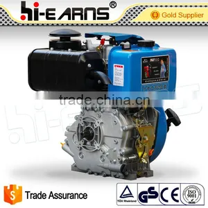 High Quality 10hp Recoil Start Small Stable Boat Diesel Engine thumbnail-3