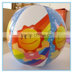 Beach Ball, Pvc Inflatable Sunflower Beach Ball for Kids thumbnail-1