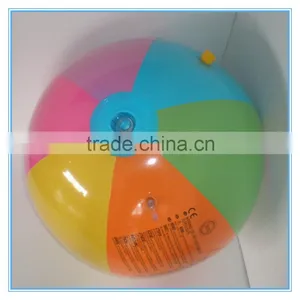 Inflatable Sprinkler Beach Ball, Pvc Sprinkler Beach Balls for Kids Play thumbnail-1