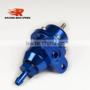 Blue Universal Adjustable Fuel Pressure Regulator thumbnail-5