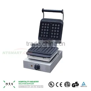 Fast Food Restaurant Design 1 Plate Electric Waffle Baker thumbnail-3
