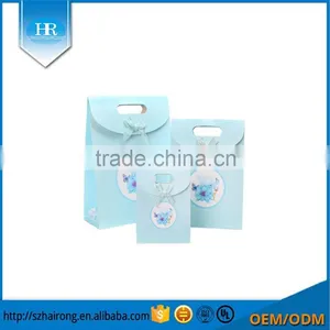 Wholesale Cheap Small Paper Gift Bags With Handles Printing Colored Logo Most Popular Supplier's Choice thumbnail-1
